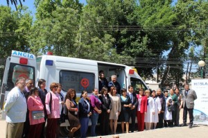 Hospital de Los Andes recibió nueva ambulancia para traslado de pacientes